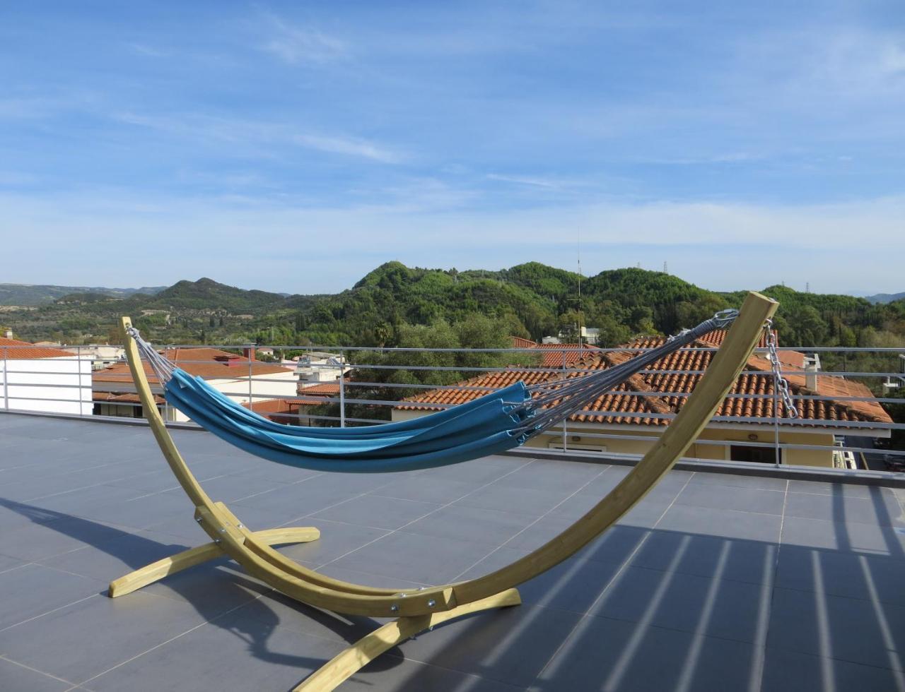 Leonidaion Guesthouse Ancient Olympia Dış mekan fotoğraf Hammock on a stand